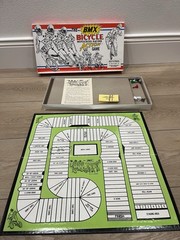 Vintage The BMX Bicycle Motocross Racing Action Board Game Mongoose Redline GT