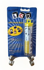 LCR Left Center Right Dice Game Original Red Chips New Sealed