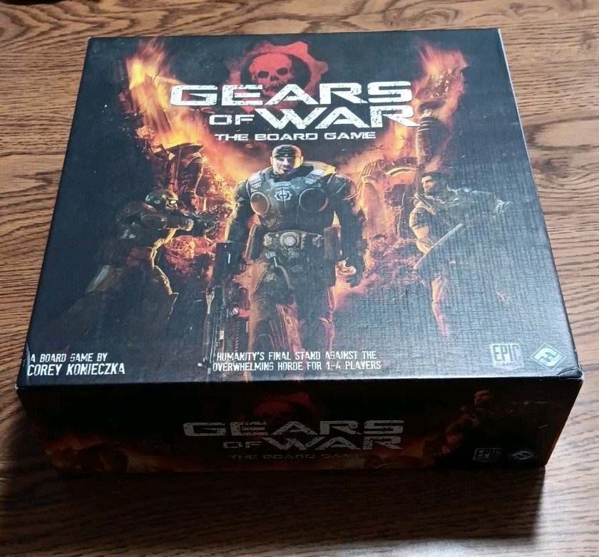 Gears of War: The Board Game – Fantasy Flight Games – 100% Complete – READ DESP