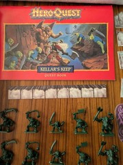 1991 Hero Quest – Kellar’s Keep – Quest Pack – COMPLETE