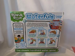 Waterfuls Classic Handheld Water Game – 6 Interchangeable Back Panels