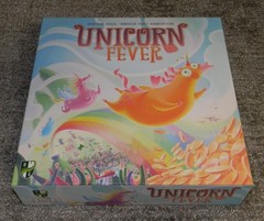 Unicorn Fever – Wacky Racing, Board Game – NEW – Open Box