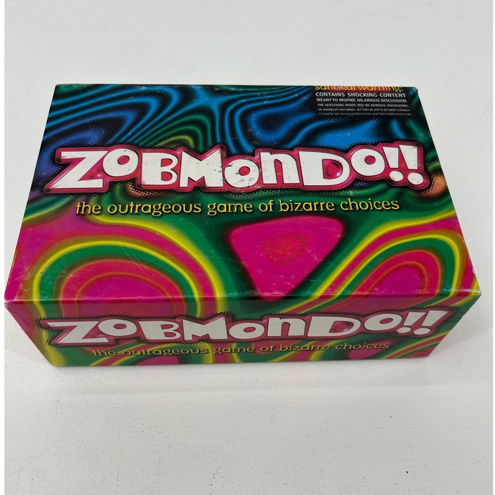 Zobmondo!! The Outrageous Game of Bizarre Choices Adult Party Board Game 2000