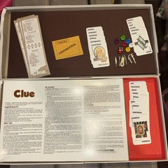 Clue Classic Detective Board Game 1986 Parker Brothers Complete 0045