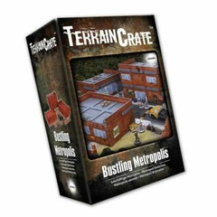 Mantic Gaes 28mm Terrain Crate – Bustling Metropolis Walking Dead
