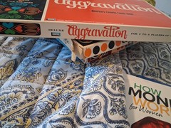 Vintage 1970 Aggravation Board Game Deluxe Party Edition #8321 COMPLETE