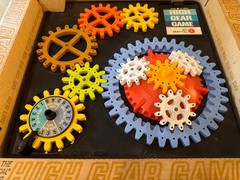 Vintage Mattel 1962 High Gear The Mechanical Maneuver Board Game