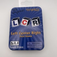George and Company The Original Left Center Right Dice Game *NEW*