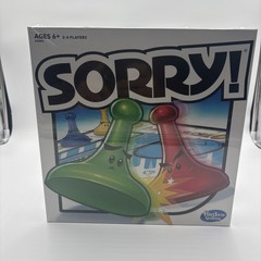 2016 Hasbro Sorry Board Game A5065 Sealed & Unopened Ages 6+ 2-4 Players