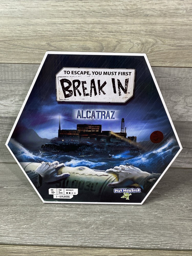Break in Alcatraz to Escape You Must First Break in New Open Box