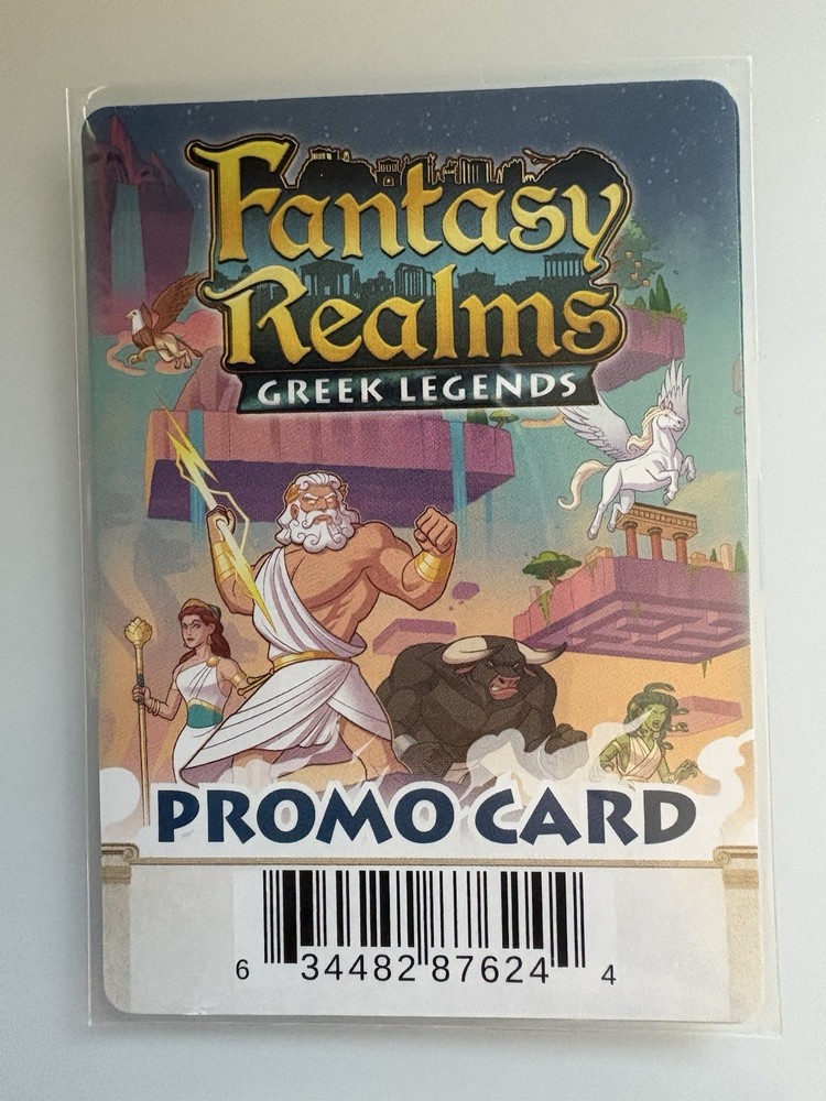 Fantasy Realms Greek Legends Promo Card Dionysus