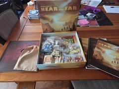 Near and Far board game by Leder Games, Kickstarter Deluxe Edition