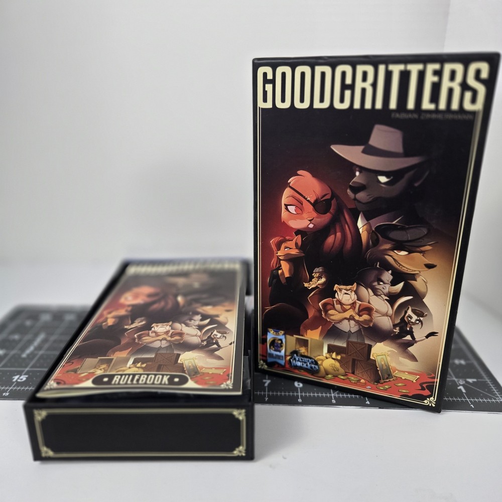 GoodCritters Board Game Complete CIB Arcane Wonders 2018 Fabian Zimmermann…