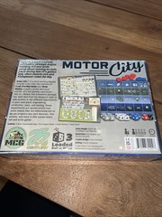 Motor City – Strategic Engine Building Roll Write Board Game | 25th Century J1