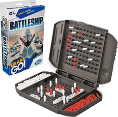 Hasbro Battleship Grab & Go Portable Travel Game – Brand New / Factory Sealed