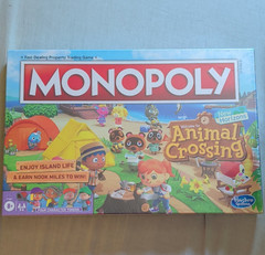 Hasbro Gaming Monopoly Animal Crossing Board Game 2-4 Players Age 8+ F1661