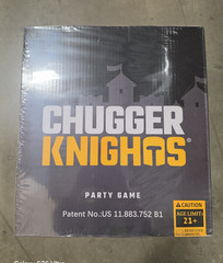 Chugger Knights Medieval Party Game Giant Version 21+ 2+ Players