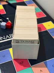 Pictionary 1985 First Edition Board Game Original Box Classic Drawing Game