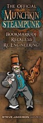Munchkin Steampunk Promo Bookmarks Cards Set Tesla Cogs Out Seething Steampunk’d
