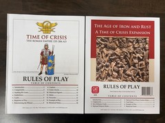 GMT – Time of Crisis Board Game + Iron and Rust Expansion – COMPLETE!
