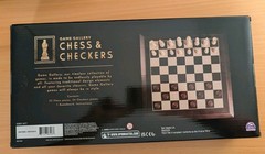 2-in-1 Chess & Checkers NIB Game Gallery By Spinmaster