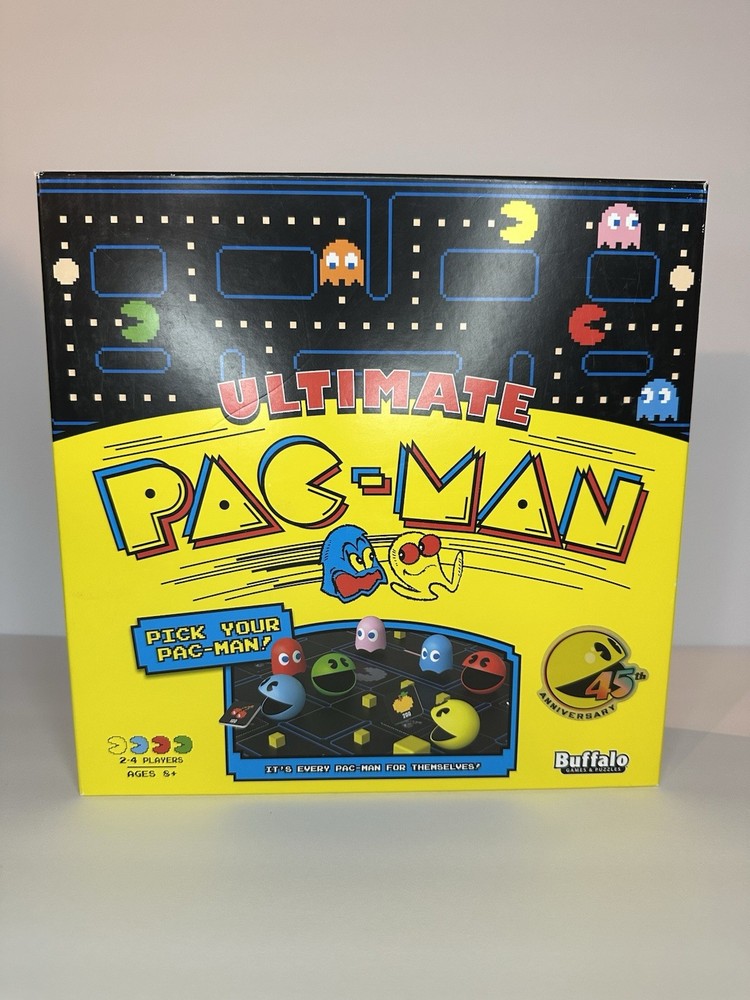 Ultimate PAC-MAN Board Game – Retro Arcade Classic – New