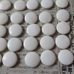 Japanese Go Stones White 175pcs Black 180pcs Japan for IGO Game Vintage NO BOX