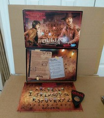 Hasbro Stranger Things Ouija Board Game Complete + Season 1 DVD Unopened +Poster