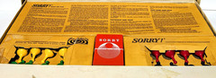 Sorry! – Parker Brothers – Family Board Game – Complete – Vintage 1964
