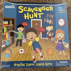 New Sealed Scavenger Hunt for Kids, Toys, Games Indoor Search Board Game 6 & up