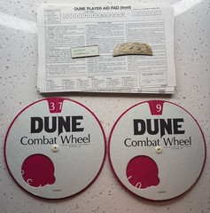 Frank Herbert’s Dune, Avalon Hill Board Game, 1979, Missing 11 various tokens