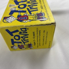 VTG Complete 1984 Tot Trivia Game 108 Cards & Over 600 Questions For Ages 3-6