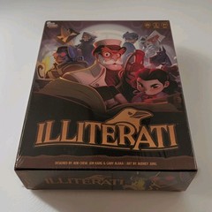 Illiterati Board Game 2022 Standard Edition Word Survival Board Game NEW/Sealed