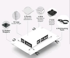 AdapTableTop – Board Game Black Table