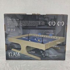 KLASK Magnetic Game Of Skill 2016 Board Game Complete Tested Kids and Adults