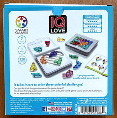 IQ Love Travel Puzzle Game with 120 Challenges for Ages 7 – Adult