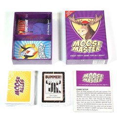 Moose Master Card Game,Crazy Party Game for All Ages,3-10 Players,Board Game JQ