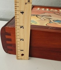VTG Y2K Risk Board Game Book Shelf Edition Wooden Box World Domination Strategy