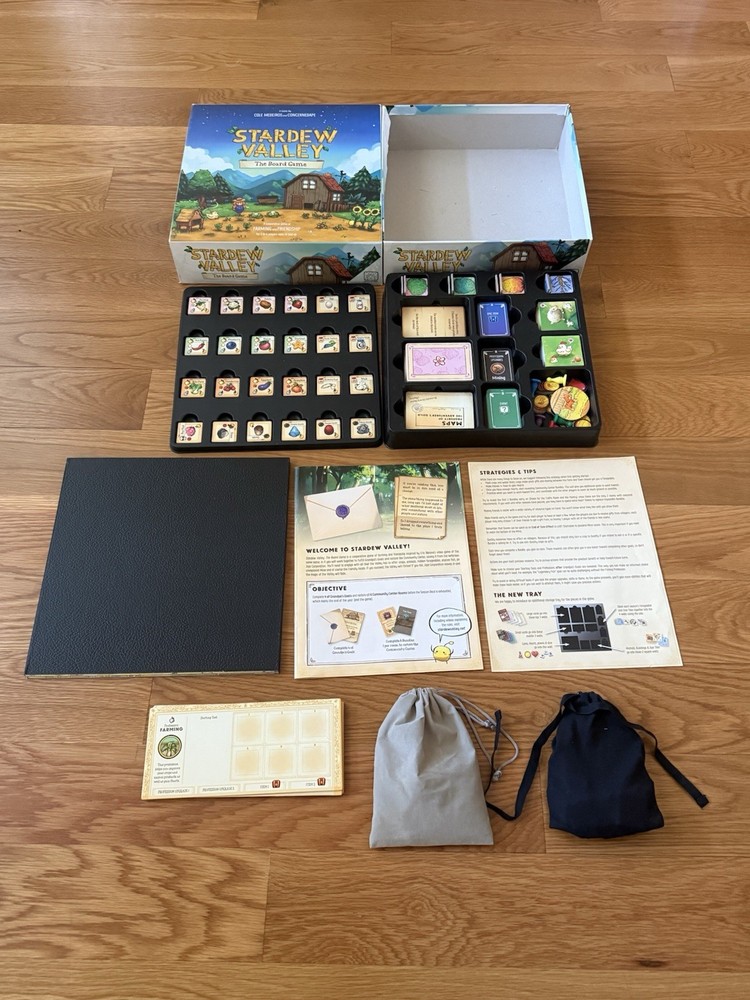 Stardew Valley The Board Game – See Description For Missing Pieces