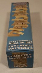 72 Pc Set Tumbling Tower Game Wooden Stacking Blocks New
