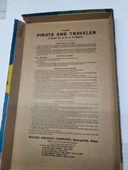 Vintage 1953 Milton Bradley Pirate and Traveler Board Game 4563-D Complete Game