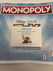 2018 Monopoly Toy Story Woody Meets Bulleye & JessieCommunity Chest Card Game