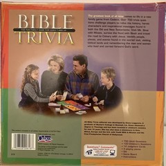 Bible Trivia Game Cadaco 2003 NEW & SEALED Christian Religious Adults Children
