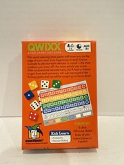 Qwixx Dice Game a Fast-Paced Family Dice Game by Gamewright Brand New!