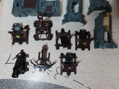 1994 Pressman Weapons & Warriors Castle Combat Set Board Game Almost Complete