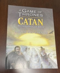 Game Of Thrones Catan Board Game 2017 Fantasy Flight Games Complete 2-4 Players