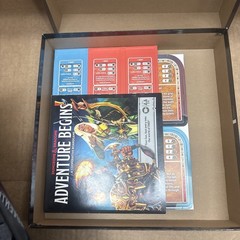 Dungeon & Dragon – Adventure Begins – Board Game – Complete – Some Unpunched