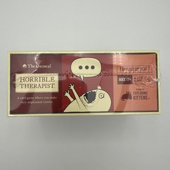 Horrible Therapist Adult Party Game Ages 17+ Mature Humor Card Game New Sealed!