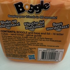 Hasbro Gaming Boggle Game. New