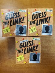 3 Pk: Gamewright Guess The Link A Deduction Game 2-8 Players / 15mins E10C